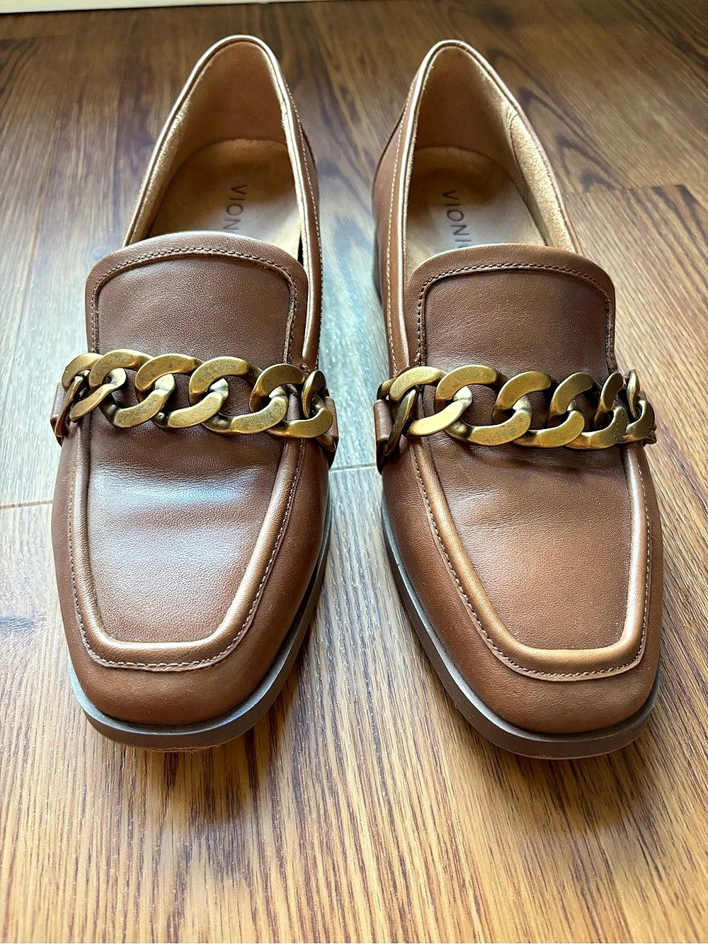 Vionic Mizelle Loafer Chain Brown US 8.5 M